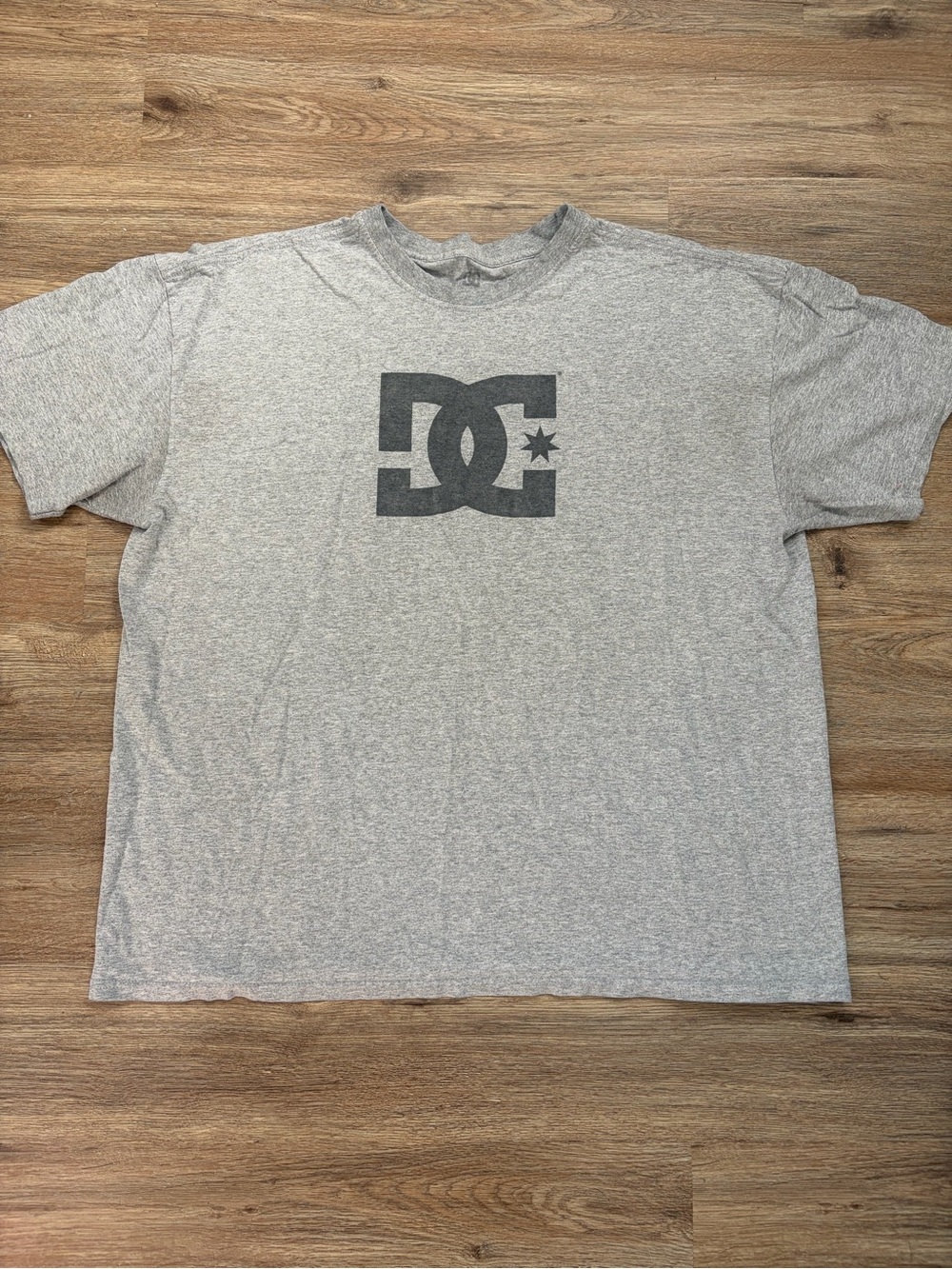 DC Gray Short Sleeve Logo Tee